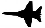 Boeing/Saab T-X advanced jet trainer silhouette, shape, MYFD03_283