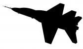 Boeing/Saab T-X advanced jet trainer silhouette, shape, MYFD03_286