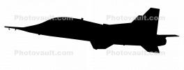 Boeing/Saab T-X advanced jet trainer silhouette, shape, MYFD03_287