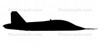 Boeing/Saab T-X advanced jet trainer silhouette drawing, outline, shape, MYFD03_288