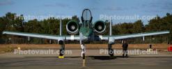 A-10 Warthog head-on, front view, MYFD04_037