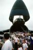 Nose Up, C-5A, crowds of people, MYFV02P04_19