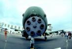 Gatling Gun, Abbotsford Airport, A-10 Thunderbolt Warthog, head-on, Chin Gun, Cannon, MYFV02P10_17.1699