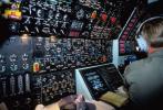 Flight Engineers Control Panel, Lockheed C-5 Galaxy, Abbotsford Airport, MYFV02P13_12.1699