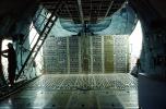 Cargo hold, inside, interior, Lockheed C-5 Galaxy, Abbotsford Airport