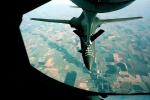 Rockwell B-1 Bomber, Refueling, flight, flying Airborne, MYFV03P04_11
