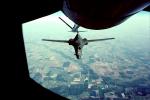 Rockwell B-1 Bomber, Refueling, flight, flying Airborne, MYFV03P04_18