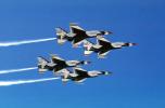 Moffett Field, USAF Thunderbirds, Smoke Trails
