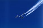 USAF Thunderbirds, Moffett Field, Smoke Trails