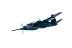 A-26 Invader, flight, flying, airborne, photo-object, object, cut-out, cutout
