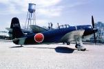 Imperial Japanese Army Air Service, Zero, WW2, Aircraft, Water Tower, Roundel, MYFV05P11_14