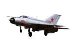 MiG-21, Jet Fighter, photo-object, object, cut-out, cutout