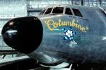 Radar Nose, Lockheed VC-121E Constellation, Columbine, flower Noseart, Presidential Aircraft, MYFV06P15_15