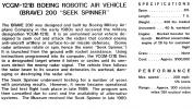 YCGM-121B Boeing Robotic Air Vehicle, Brave, UAV, drone, MYFV07P09_13