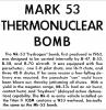 Mark 53 Thermonuclear Bomb, Hydrogen Bomb, United States Air Force, USAF, MYFV07P10_02