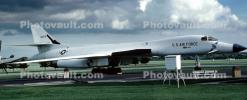 Rockwell B-1 Bomber, Lancer, Wright-Patterson Air Force Base, Fairborn, Ohio, Panorama