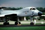 Rockwell B-1 Bomber, Lancer, Wright-Patterson Air Force Base, Fairborn, Ohio, MYFV07P13_15