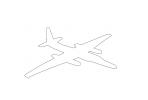 TR-1 High Altitude Spyplane Outline, MYFV08P01_18O