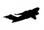 C-17 Silhouette, shape, logo, MYFV08P02_04M