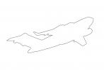 C-17 Outline, Line Drawing