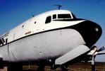 Douglas C-118A Liftmaster nose, 131602, Travis Air Force Base, California