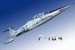 Lockheed F-104B Starfighter, USAF, MYFV08P14_12