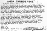 A-10A Thunderbolt II