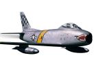 F-86H Sabre, photo-object, object, cut-out, cutout
