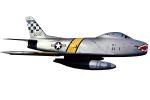F-86H Sabre, photo-object, object, cut-out, cutout, MYFV10P06_07F