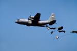 Parachuting Supplies, Lockheed C-130 Hercules, milestone of flight, MYFV10P13_08.0776