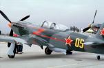 Yakovlev Yak-9, single-engine fighter aircraft, WWII Warbird, MYFV10P14_03