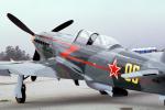 Yakovlev Yak-9, single-engine fighter aircraft, WWII Warbird, MYFV10P14_04