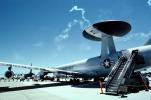 E-3 B/C Sentry, E-3 Airborne Warning and Control System, AWACS, Travis Air Force Base, California, MYFV11P03_17