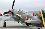 Yakovlev Yak-9, single-engine fighter aircraft, WWII Warbird, MYFV11P07_19