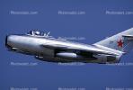 MiG-17, Jet Fighter, Russian, MYFV11P14_18B