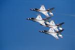 Diamond Formation of the USAF Thunderbirds, F-16 Fighting Falcon, MYFV11P15_15