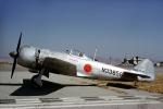 Kawanishi N1K2-J Shiden Kai, Japanese Air Force, N3385G, WW2, Aircraft, Roundel, MYFV12P08_07