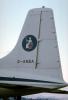 G-ANBA, C-54 Skymaster, logo, insignia, rudder, tailplane, Roundel, MYFV13P01_12.0358