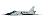 Convair F-106 Delta Dart, 72494, photo-object, object, cut-out, cutout, MYFV13P13_01BF.0760