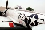 WZ, 549385, Republic P-47 Thunderbolt, D-Day Stripes, Invasion Markings, MYFV14P06_04