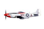 North American P-51D Mustang, photo-object, object, cut-out, cutout, MYFV14P08_03BF