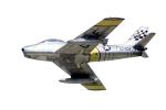 F-86 Sabre, USAF, photo-object, object, cut-out, cutout, MYFV14P08_11F