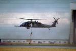 Sikorsky SH-60 Blackhawk, Troops hanging on, Moffett Field