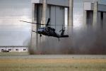Sikorsky SH-60 Blackhawk, dust, airborne, flight, flying, Moffett Field