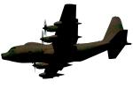 Lockheed C-130 Hercules, photo-object, object, cut-out, cutout