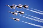 The USAF Thunderbirds, Smoke Trails