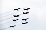 F-104, Air Show, Flight Squadron, Smoke Trails, MYFV17P13_13