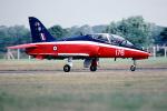 XX176, 176, Hawker Siddeley Hawk T.1, Royal Air Force, RAF, Hawk Trainer / Light Combat Aircraft, United Kingdom
