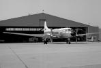 52, RCAF, Royal Canadian Air Force, CC-109 Samaritan, hangar, building, 1950s