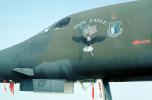 Iron Eagle, noseart, Rockwell B-1 Bomber